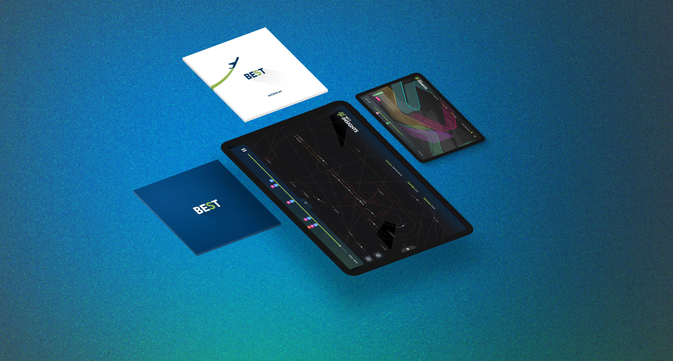 BEST Insights interface shown across multiple devices